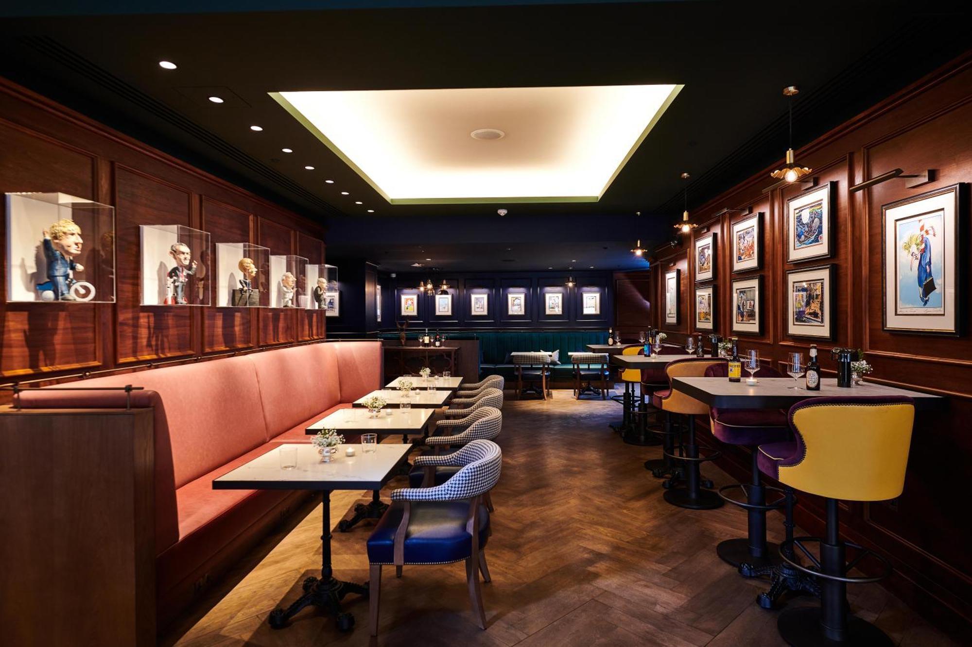 Conrad London St James Экстерьер фото The interior of the restaurant